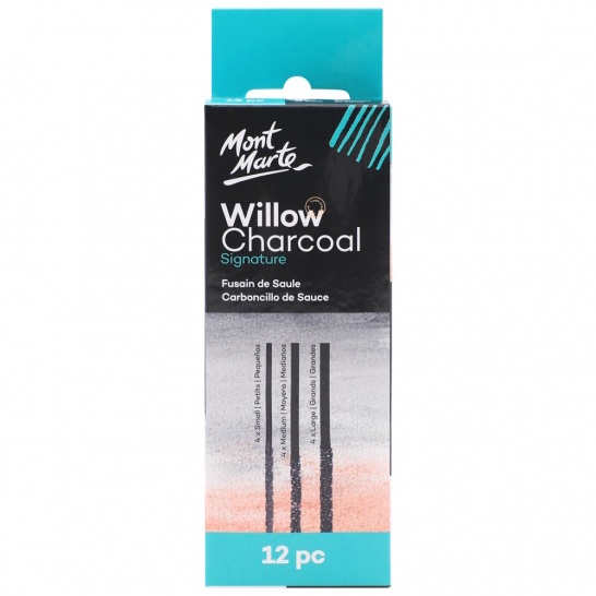 Willow Charcoal 12Pcs