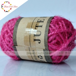 Jute rope colored