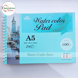 Water Color Pad-A5 (Code3524)