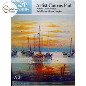 Artist Canvas Pad A4