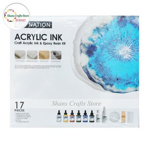 Craft Acrylic Ink and Epoxy Resin Kit