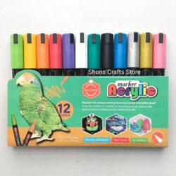 Acrylic Marker Set 12