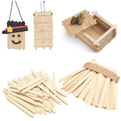 Popsicle sticks and craft sticks