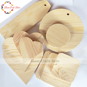 Wooden Shapes for Art & Craft