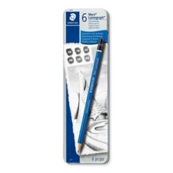 STAEDTLER Mars Lumograph High Quality 6 Drawing Pencils