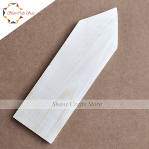 Wooden Shape with arrow