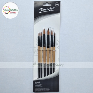 Bomeijia Brush Value pack Round 6 pcs