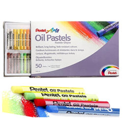 Pentel Arts Oil Pastels 50 Colours