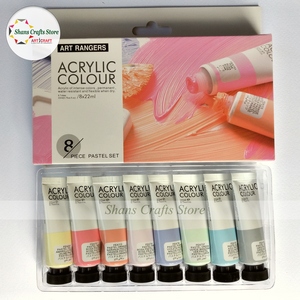 Acrylic Colour 8x22ml Art Rangers Pastel Set