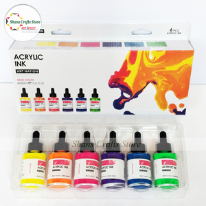 Acrylic Ink Neon Colours