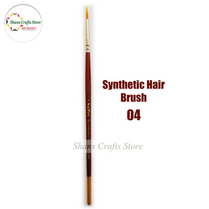 Synthetic Hair Brush 04